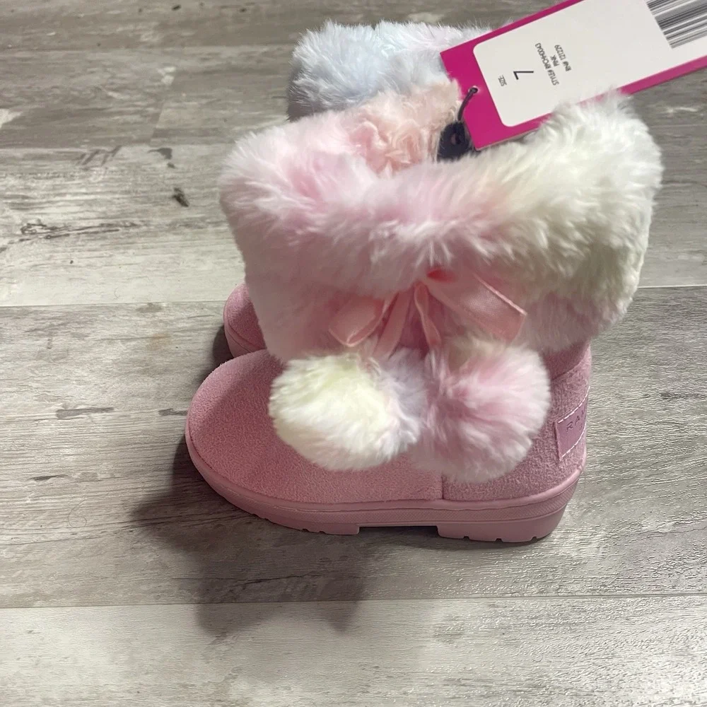 Rampage Lil Madison Pink Boots - Toddler‎ Girls Size 7